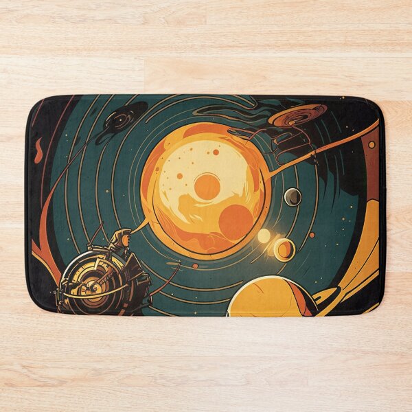 Item preview, Retro Space - Vintage-inspired Art for Nostalgic Space Lovers designed and sold by Dream-Palette.