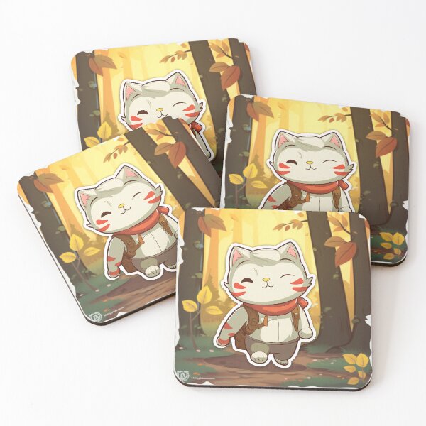 Item preview, Playful Forest Cats designed and sold by lessyun.