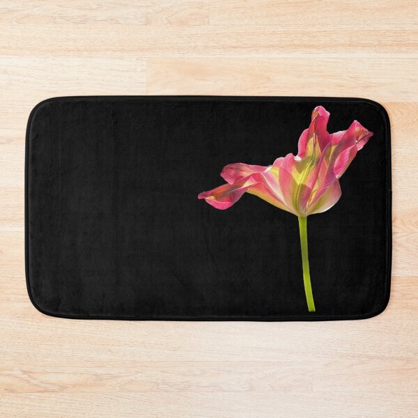 Item preview, 1 red-green tulip with a black background designed and sold by Binas-gallery.