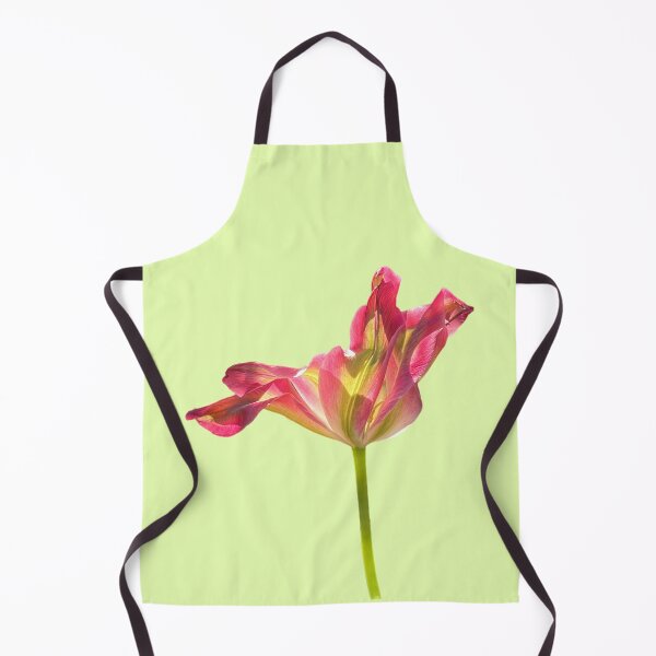 Item preview, 1 red-green tulip with a light yellow-green background designed and sold by Binas-gallery.