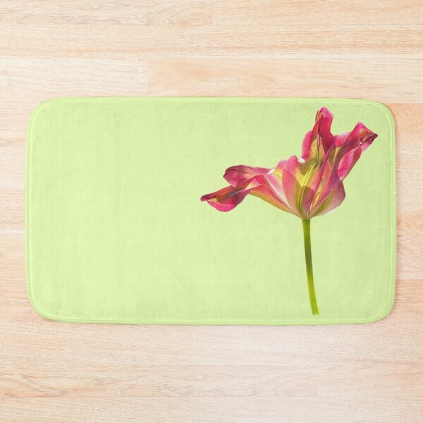 Item preview, 1 red-green tulip with a light yellow-green background designed and sold by Binas-gallery.