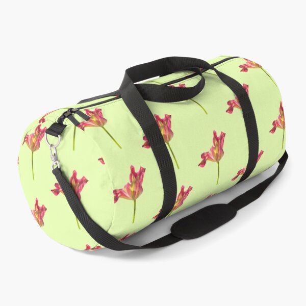 Item preview, 1 red-green tulip with a light yellow-green background designed and sold by Binas-gallery.