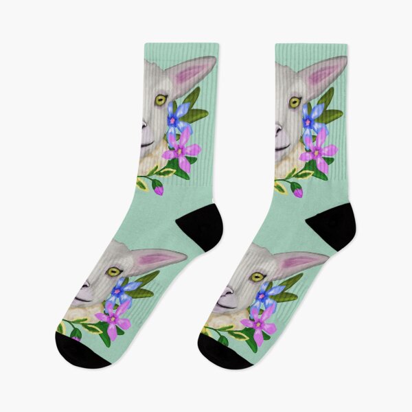 Item preview, Floral lamb designed and sold by Antiope33.