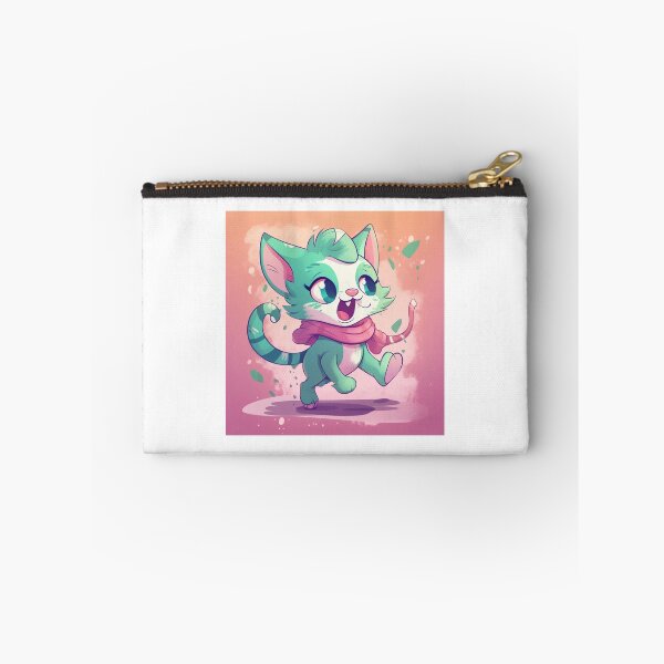 Item preview, Cute Cartoon Kitty Print designed and sold by lessyun.