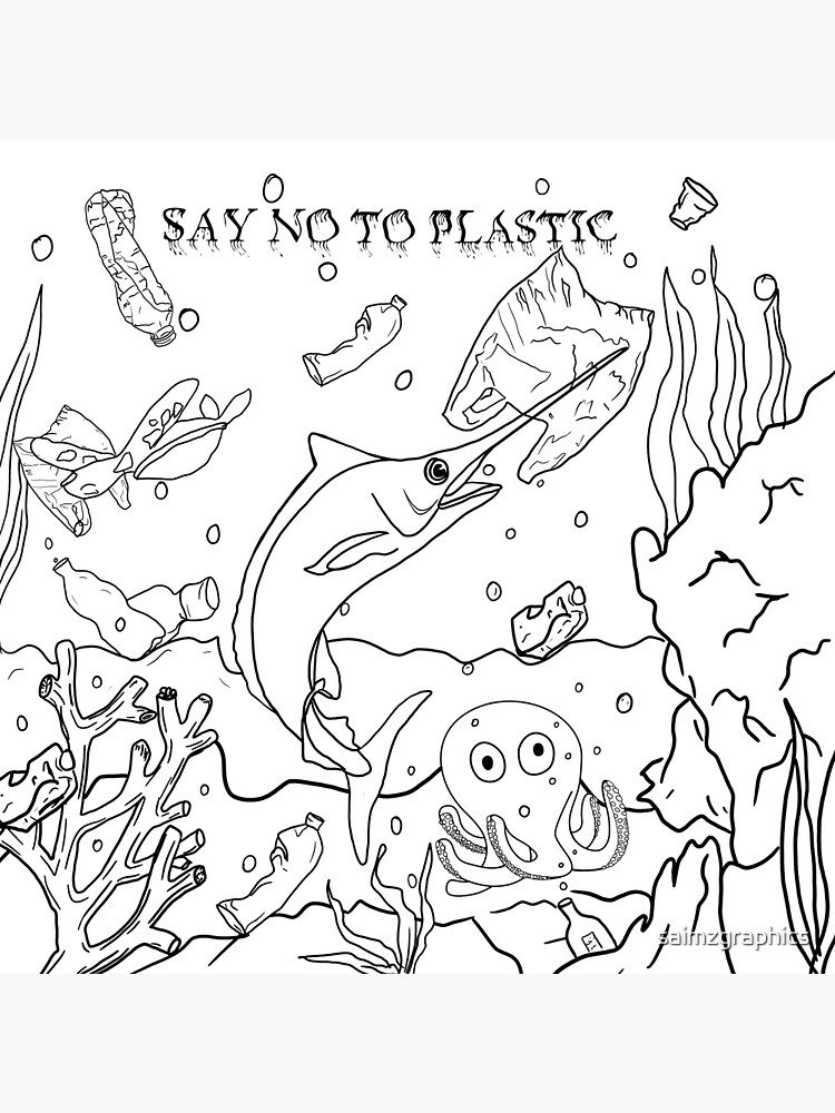 Pick up more plastic than you use – Drawn Journalism by Frits Ahlefeldt