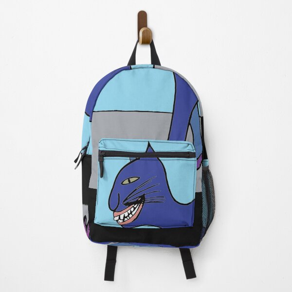 Item preview, -Happy Blue Cat- designed and sold by CAFineArt.
