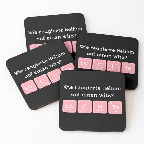 Item preview, How did Helium react to a joke? laughed designed and sold by AneMi2.