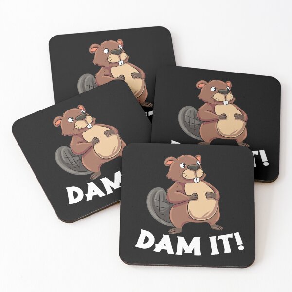 Item preview, Dam It Beaver Rodent Forest Animal Lover Dam designed and sold by Pubi.