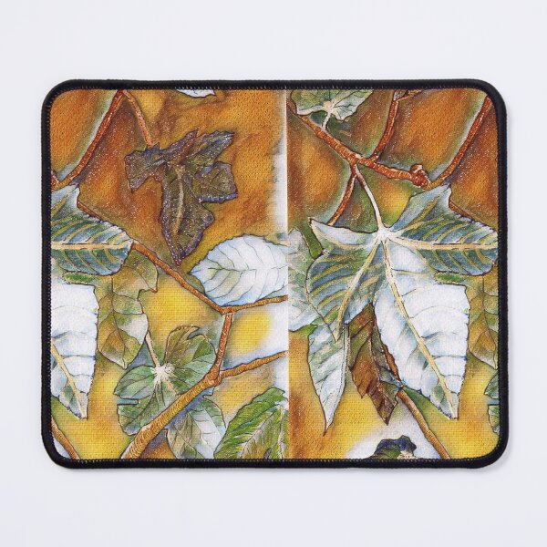 Item preview, Autumn coloured Fig Leaves designed and sold by lynfishwick.