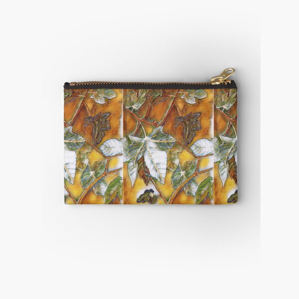 Item preview, Autumn coloured Fig Leaves designed and sold by lynfishwick.