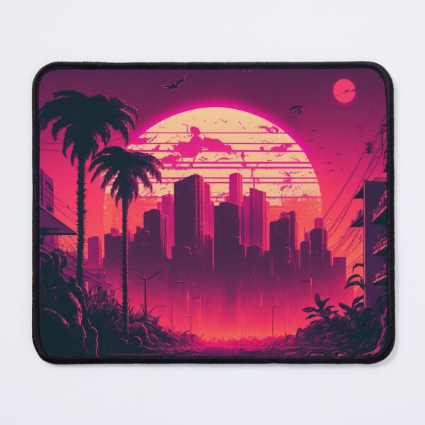 Item preview, Retrowave 80s Miami designed and sold by Nightarcade.