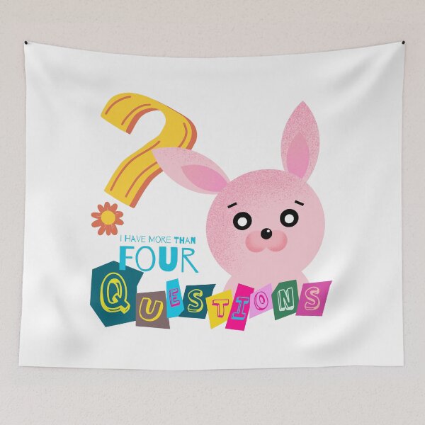 Item preview, Funny Passover Seder I Have More Than Four Questions designed and sold by ichirochen.