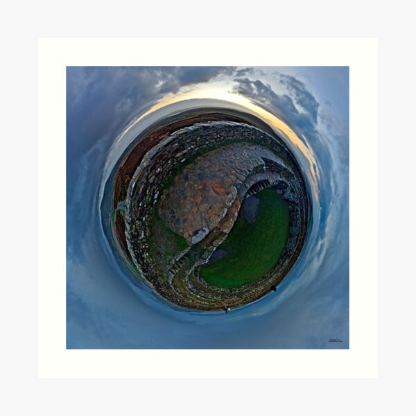 Winter Solstice Dawn over Grianan, Donegal, Ireland Art Print