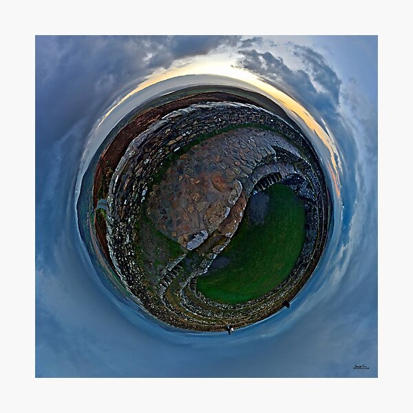 Winter Solstice Dawn over Grianan, Donegal, Ireland Photographic Print