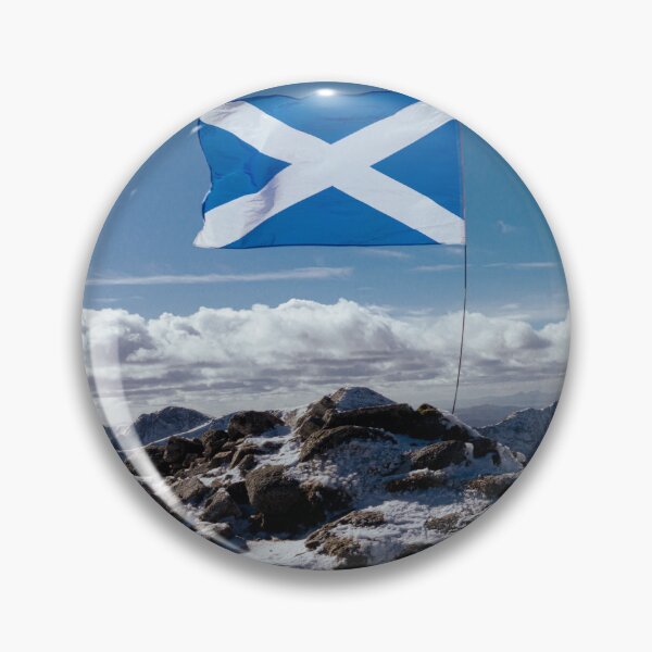 Artikelvorschau, Beinn a’ Chochuill Saltire entworfen und verkauft von Hike-and-Click.