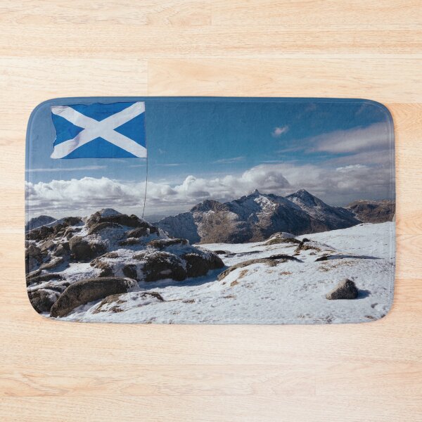 Item preview, Beinn a’ Chochuill Saltire designed and sold by Hike-and-Click.