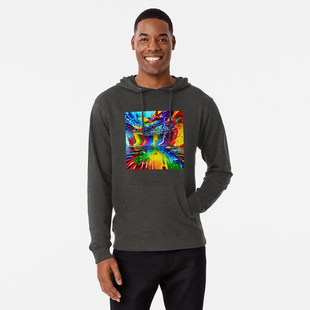 Item preview, Lightweight Hoodie designed and sold by Aiartshops.
