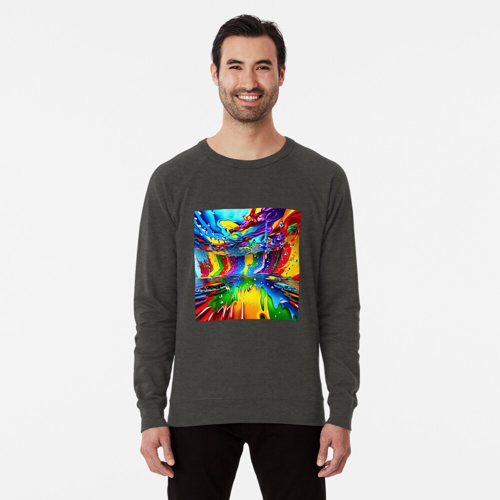 Item preview, Lightweight Sweatshirt designed and sold by Aiartshops.