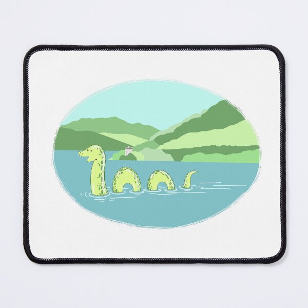 Item preview, Loch Ness Monster Landscape designed and sold by Adam Regester.