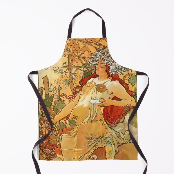 Item preview, Alphonse Mucha, Autumn, 1896, Art Nouveau designed and sold by NouveauEra.