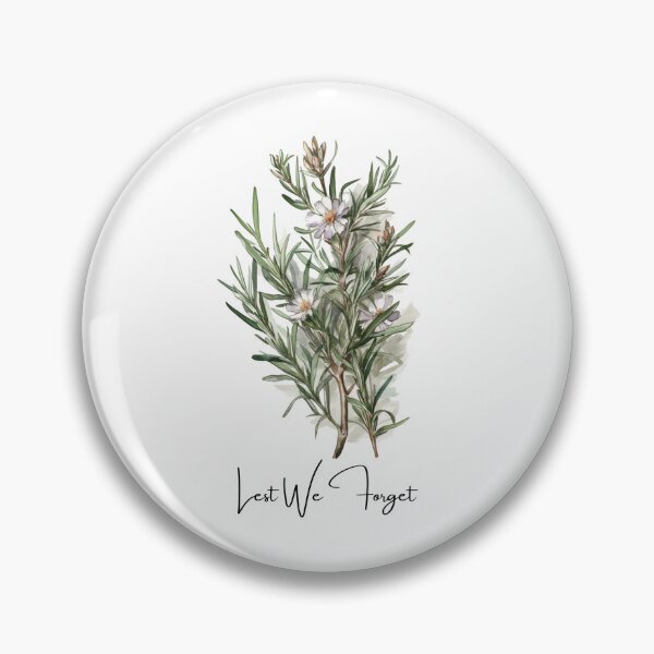 Item preview, Elegant Rosemary Watercolor | Australia New Zealand Remembrance designed and sold by StickeryPickery.