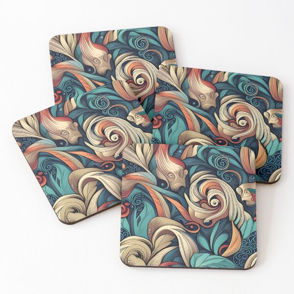 Item preview, Muted Vintage Inspired Pattern designed and sold by WitchyWare.