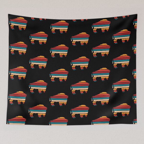 Item preview, Bison Vintage Cow Buffalo National Park Western designed and sold by Pubi.