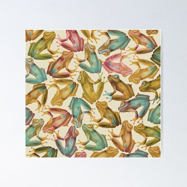 Item preview, Vintage Scientific Frogs designed and sold by Karin Taylor.