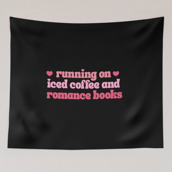 Item preview, Running on iced coffee and romance books designed and sold by Portoricat.