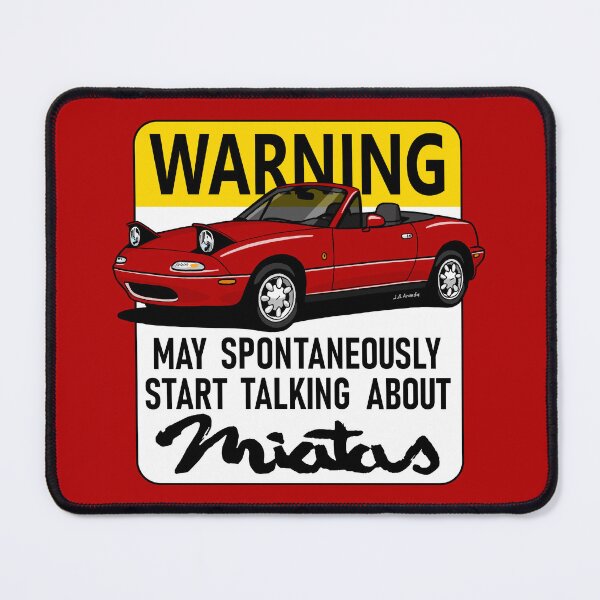Item preview, Drawing of the Japanese roadster, with a warning about its fans! designed and sold by designjaag.