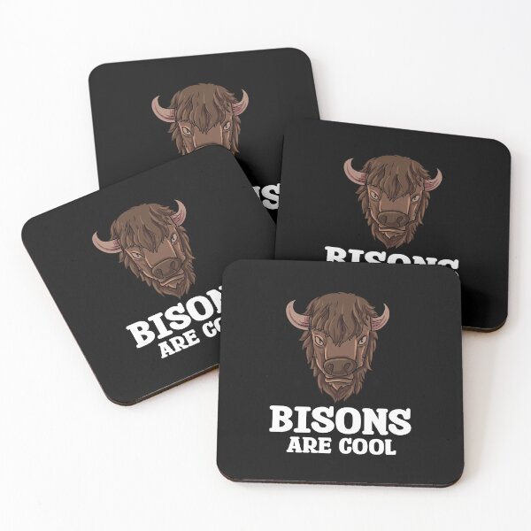 Item preview, Bison Cow Buffalo National Park Western Wildlife designed and sold by Pubi.