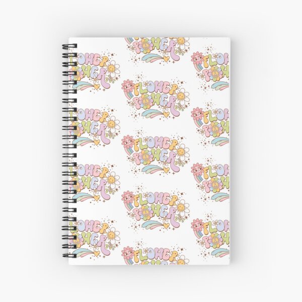 Flower Power for all Spiral Notebook