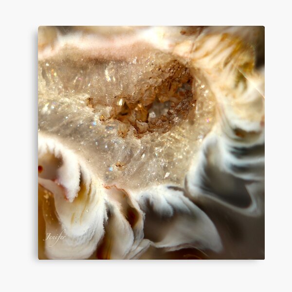 Geode Canvas Print