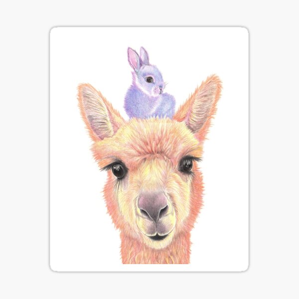 Item preview, Alpaca and Bunny, Friends designed and sold by WendyBerry.
