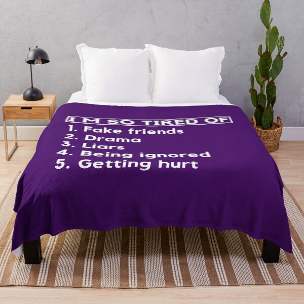 Item preview, I Am So Tired Of Fake Friend - Drama - Liars - Being Ignored - Getting Hurt designed and sold by designerpriti.