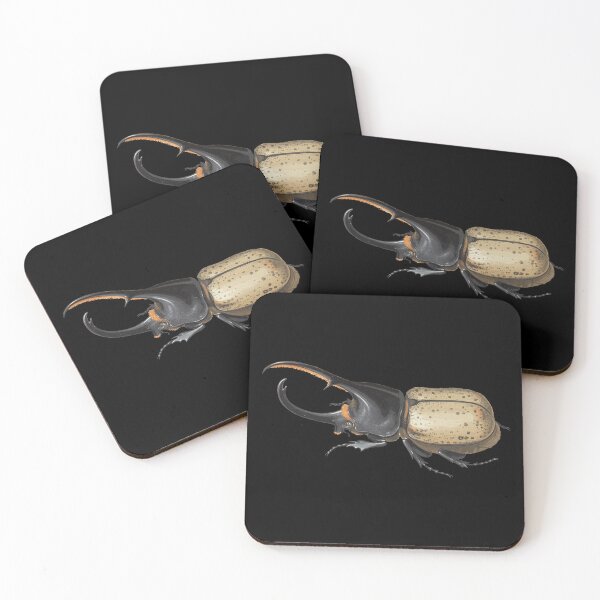 Item preview, Hercules Beetle Illustration | Beetle Species | Insect Lovers | Dynastes Hercules designed and sold by WadeLestat.