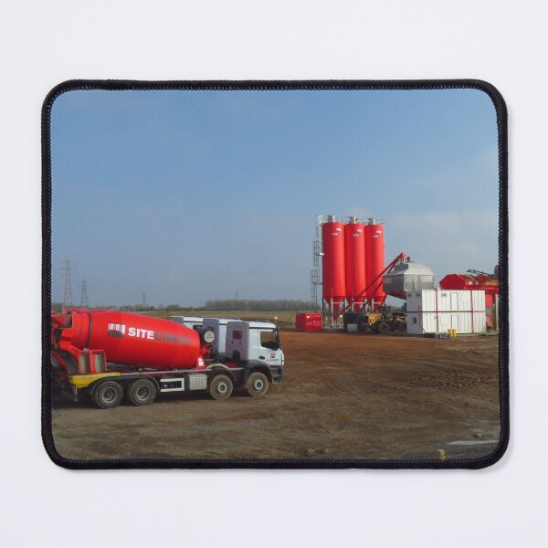 Item preview, Red Cement Mixers and Silo's designed and sold by wiggyofipswich.