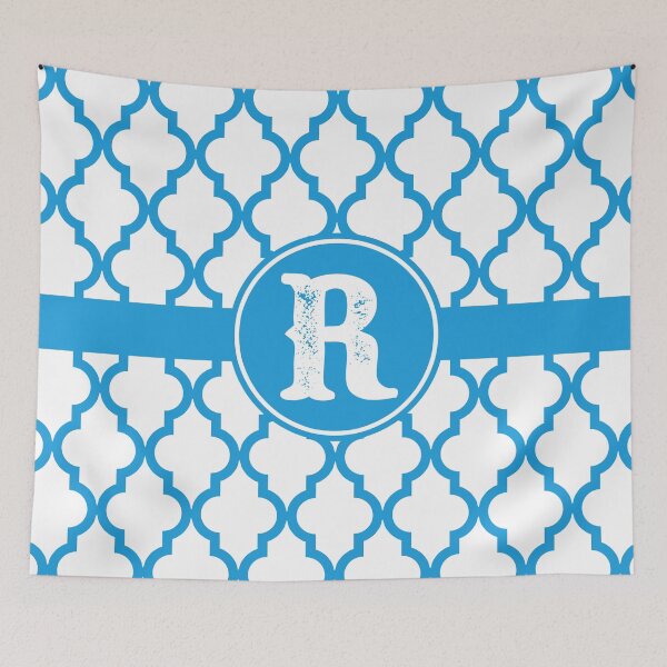 Item preview, Blue Monogram: Letter R designed and sold by Jared Davies.