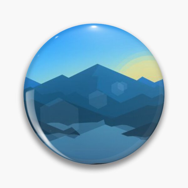 Item preview, Sun in the Mountain blu designed and sold by federicousai.