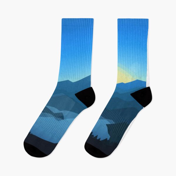 Item preview, Sun in the Mountain blu designed and sold by federicousai.