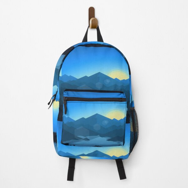 Item preview, Sun in the Mountain blu designed and sold by federicousai.