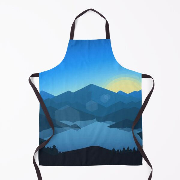 Item preview, Sun in the Mountain blu designed and sold by federicousai.