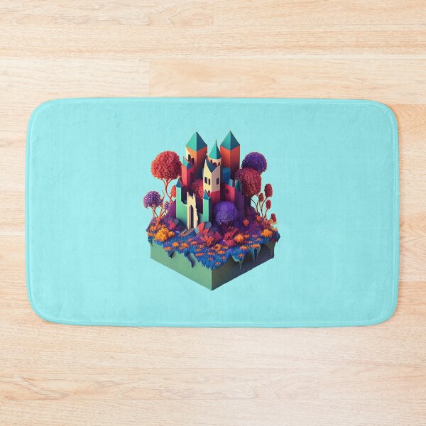 Item preview, Isometric Divine Castle: Playground of Flowers designed and sold by EmblemEmporium.
