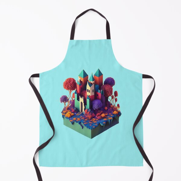 Item preview, Isometric Divine Castle: Playground of Flowers designed and sold by EmblemEmporium.