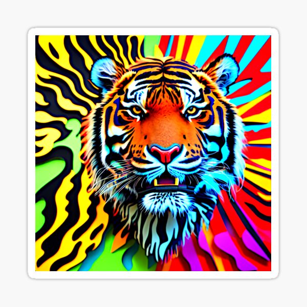 Tiger Sticker