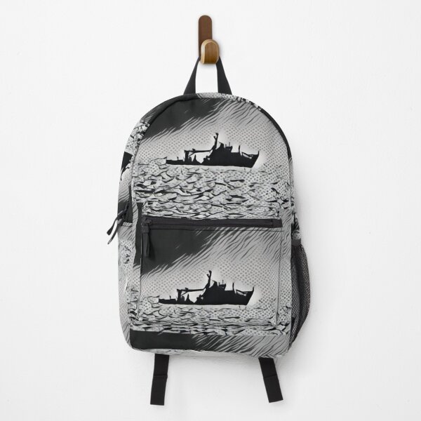 Item preview, Fishing Vessel In Pointillism designed and sold by Fearless-Fox.