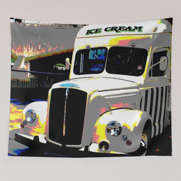 Item preview, The Ice Cream Van! designed and sold by Mickangelhere.