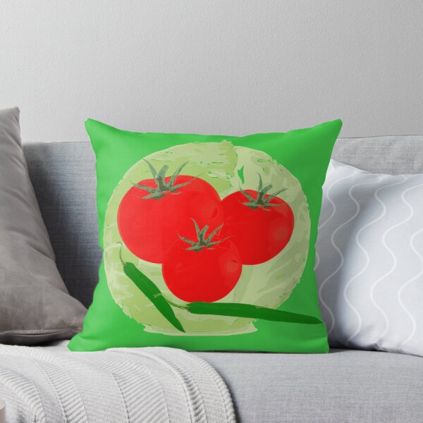 Item preview, Vegetables Cabbage Tomatoes Peppers designed and sold by VeganGuitarizm.