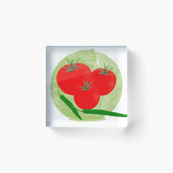Item preview, Vegetables Cabbage Tomatoes Peppers designed and sold by VeganGuitarizm.