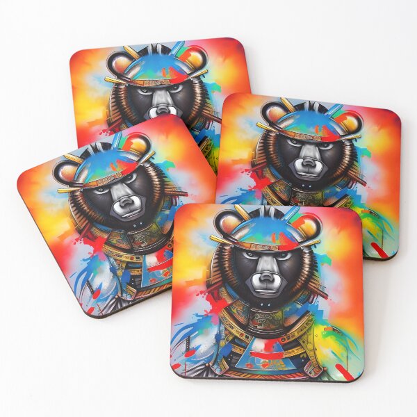 Item preview, Samurai Warrior Bear designed and sold by PC-artist.
